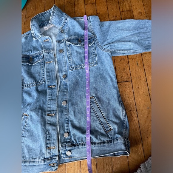 ASOS Denim button down Jacket size 2 - Picture 8 of 8
